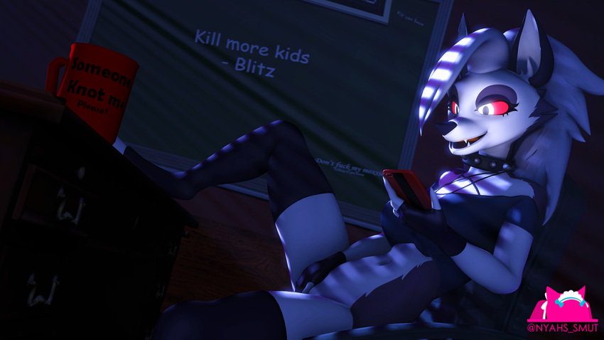 fur helluva_boss loona_(helluva_boss) nyahs_smut source_filmmaker tagme