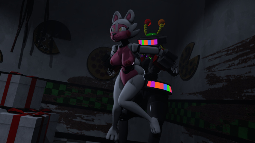 candy_cadet five_nights_at_freddy's funtime_foxy_(fnaf) funtime_foxy_(fnafsl) genderswap_(mtf) sexyfoxdude_(artist) tagme