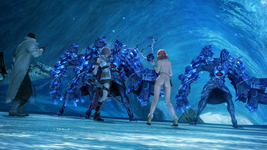 breasts devonsniegowski94 eclair_farron final_fantasy final_fantasy_xiii naked nude nude_female oerba_dia_vanille pussy snow_villiers vagina