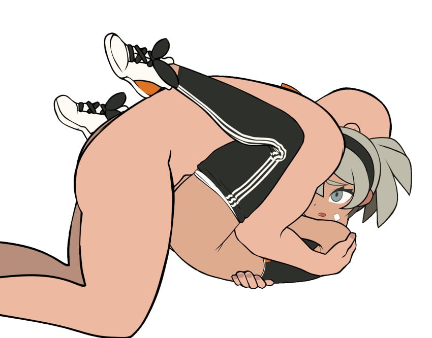 animated bea_(pokemon) brown_skin color colored cum cum_in_pussy cum_inside dong134 female human nintendo pokemon pokemon_ss shoes tagme transparent_background