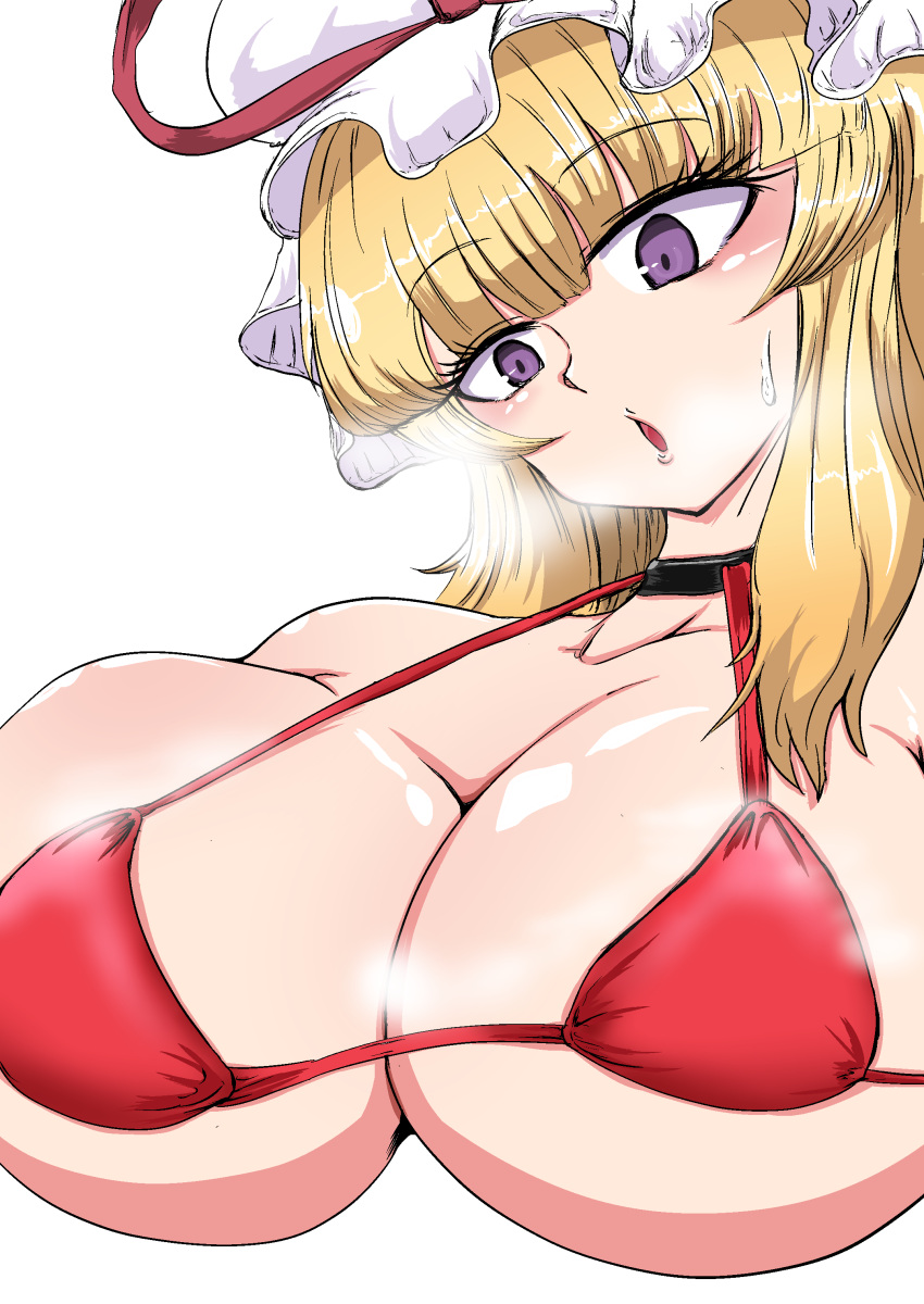 321dawndawn blonde_hair huge_breasts purple_eyes touhou yukari_yakumo