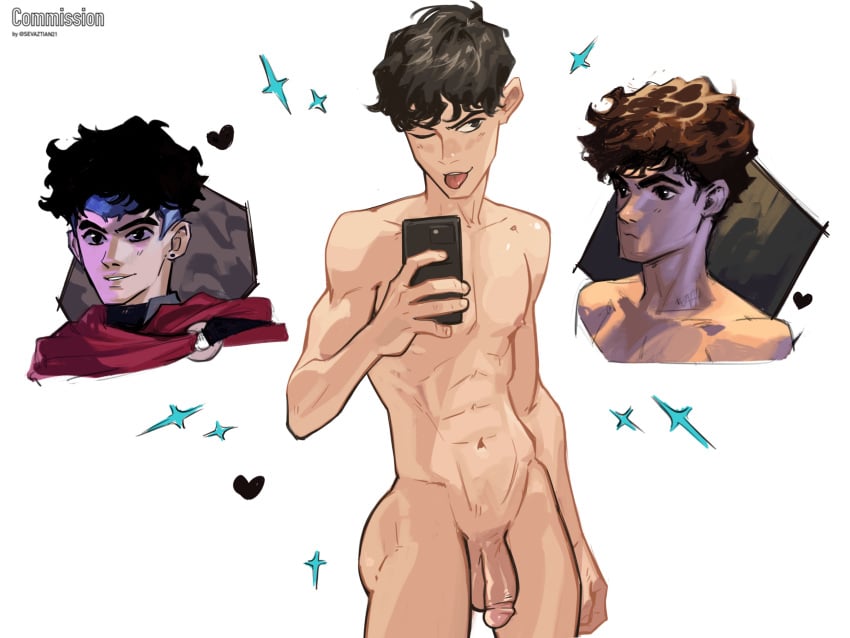 agatha_all_along costume gay joe_locke marvel_cinematic_universe marvel_comics mcu penis selfie sevaztian smirk soft_penis superhero thirst_trap tongue_out twink wiccan