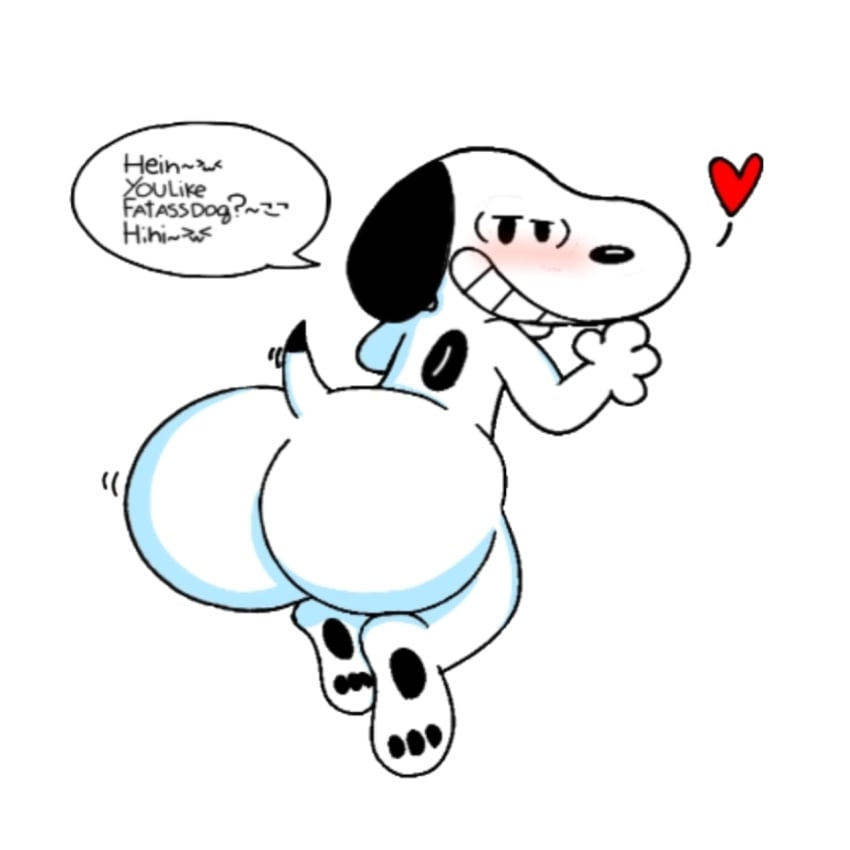 big_ass canine comic_character furry snoopy