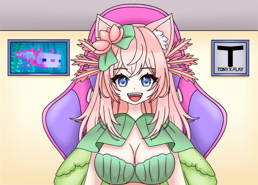 1girls ahe_gao ahegao_face axolotl_ears axolotl_girl axolotl_humanoid axolotl_tail blue_eyes blush blush_lines blushing_at_viewer blushing_female breasts cat_ears catxolotl_hoshi exibitionism female_focus female_masturbation gamer_chair hair_ornament heart_eyes hypnosis long_hair masturbating masturbation no_bra no_clothes no_panties nude nude_female object_in_pussy object_insertion only_female open_legs open_mouth pink_hair pussy pussy_ejaculation pussy_juice saliva scary scary_face streaming tony_x_play tonyxplay vaginal_fluids vaginal_juices vaginal_masturbation vaginal_object_insertion vaginal_penetration vaginal_sex viewer_perspective viewer_pov virtual_youtuber vtuber vtuberfanart webcam white_body