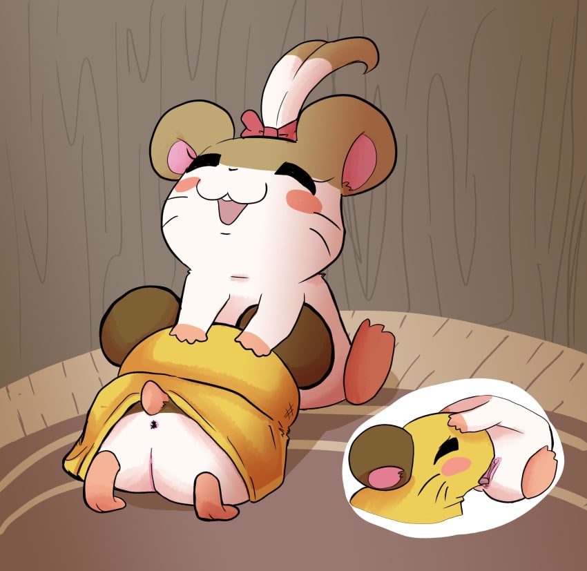 2024 ass ass barrette_(hamtaro) cute dhooper20 newgrounds penelope penelope_(hamtaro) pussy shadowhamham