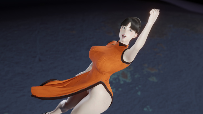 3d big_ass chichi dragon_ball high_slit_dress sextus400 space