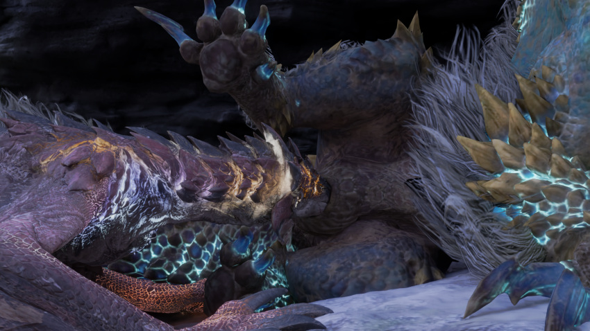 animal_genitalia capcom duo fanged_wyvern feral flying_wyvern genitals hi_res licking male male/male monster_hunter monster_hunter_portable_3rd raithvaneal rath_wyvern rathalos sheath sheath_play source_request tongue tongue_out video_games year_request zinogre