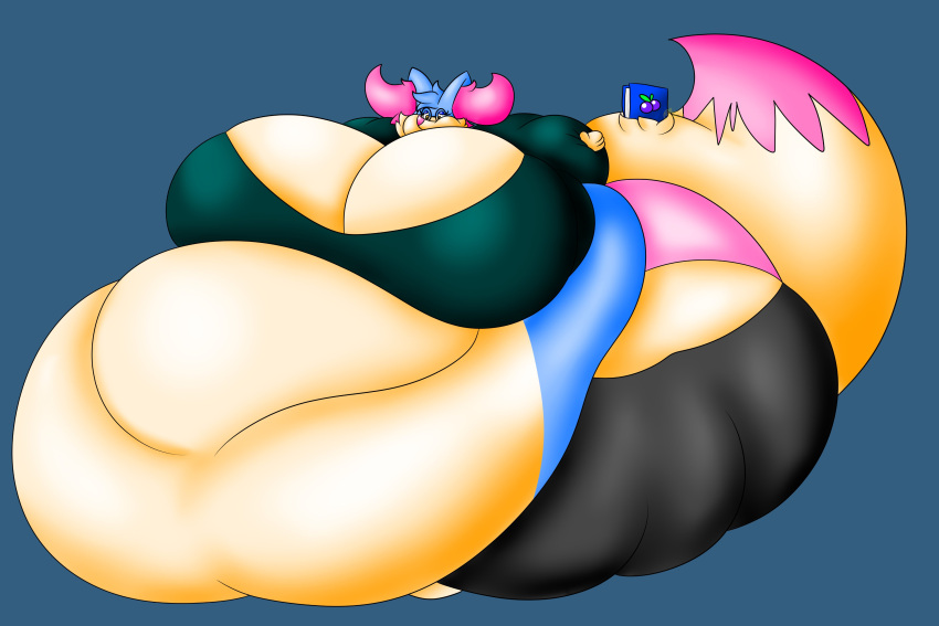 big_ass big_breasts braixen breasts bubble_butt dinkles1me huge_ass huge_breasts hyper overweight pokemon pokemon_(species) thick_thighs wide_hips