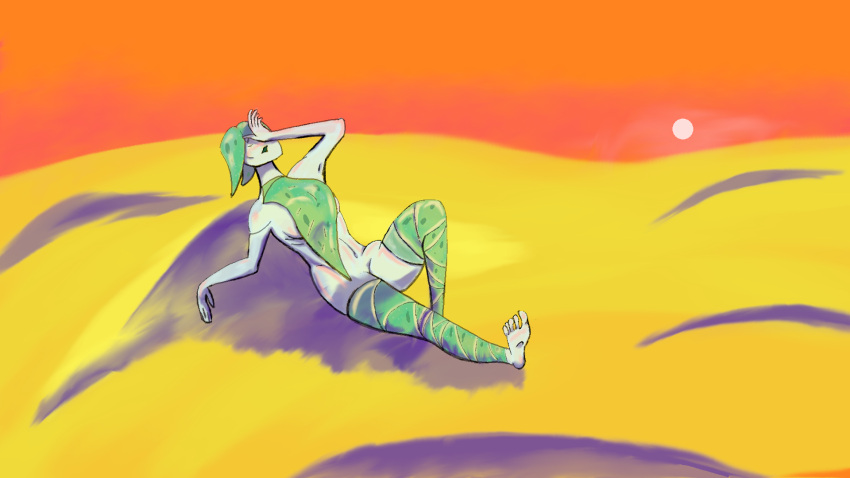 aloe_vera desert feet female original_character periclod plant_girl