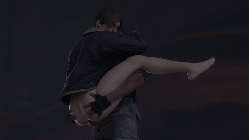 3d 3d_model anal anal_insertion anal_sex bottomless bottomless_male capcom emberstock fucked_senseless fucked_silly gay gay_anal gay_sex hands_on_ass jack_krauser leon_scott_kennedy lifted_by_another male male/male male_focus male_only male_penetrated male_penetrating male_penetrating_male resident_evil resident_evil_4 resident_evil_4_remake yaoi