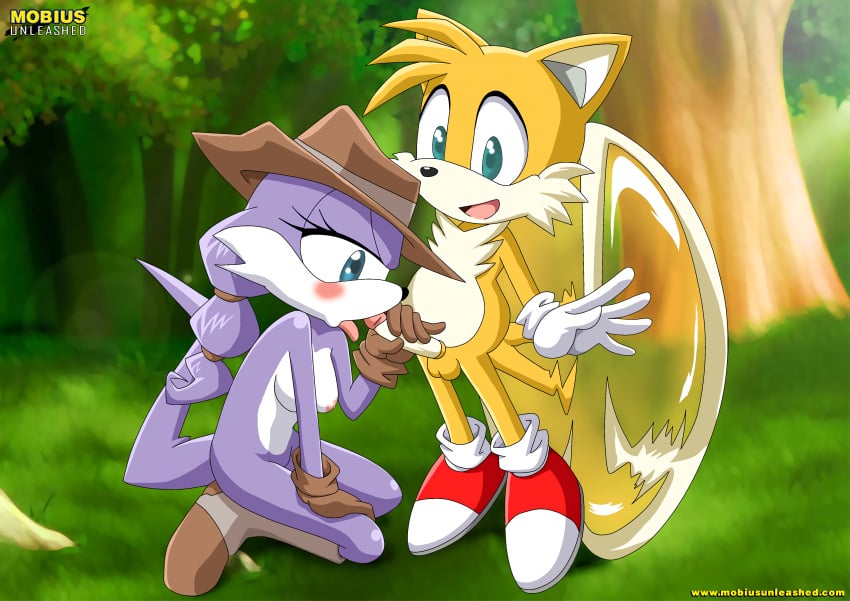 archie_comics bbmbbf forest furry furry_only handjob male mobius_unleashed nicolette_the_weasel oral outdoor_sex outdoors palcomix sega shoes sonic_(series) sonic_the_hedgehog_(archie) sonic_the_hedgehog_(comics) sonic_the_hedgehog_(series) tails tails_the_fox