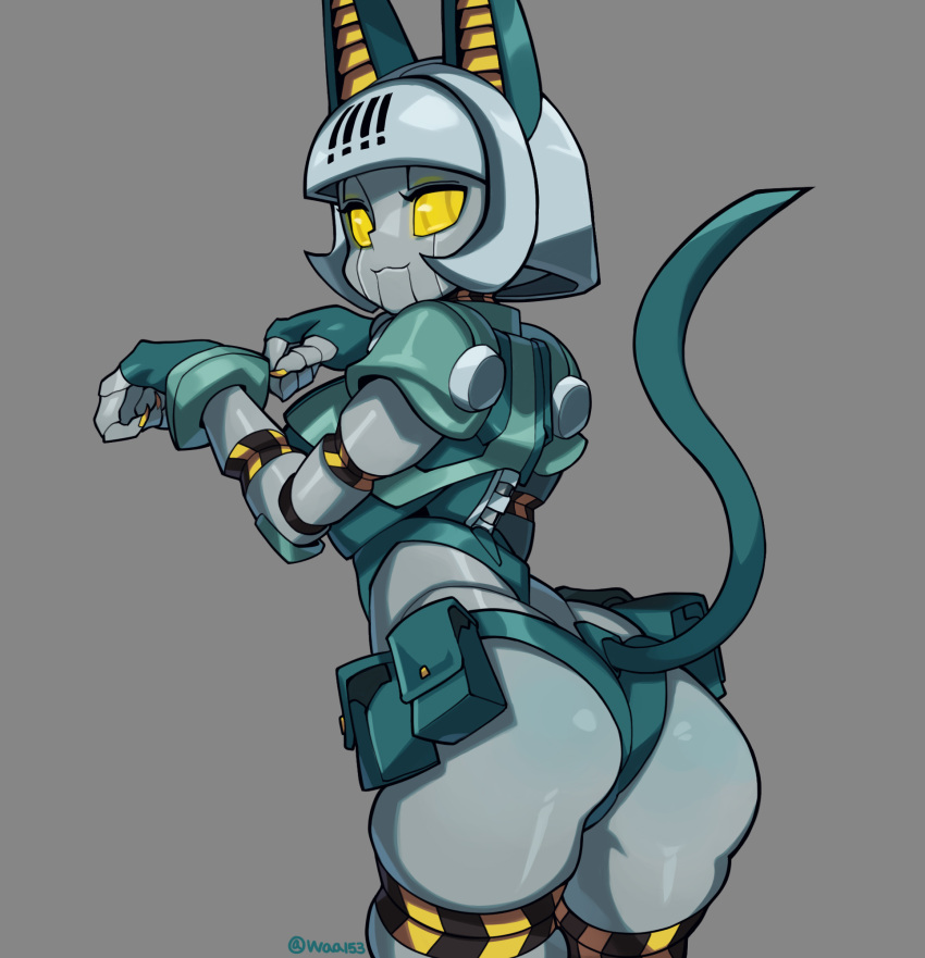 1girls 2020s 2022 2022s 20s :3 android android_girl animal_ears animal_humanoid artificial_intelligence ass big_ass big_ass_(female) big_butt bubble_ass bubble_butt butt cat_ears cat_humanoid catgirl claws clothed clothing dat_ass digital_drawing_(artwork) digital_media_(artwork) dumptruck_ass dumptruck_butt eyelashes fat_ass fat_butt female_focus female_humanoid female_only fingerless_gloves gloves hair hi_res huge_ass huge_butt humanoid_hands lab_zero_games living_machine looking_at_viewer looking_back machine mammal mammal_humanoid massive_ass massive_butt robo-fortune robot robot_girl robot_humanoid round_ass round_butt skullgirls smile solo solo_female solo_focus solo_humanoid tail thick_thighs twitter video_games waa153 wide_hips yellow_eyes