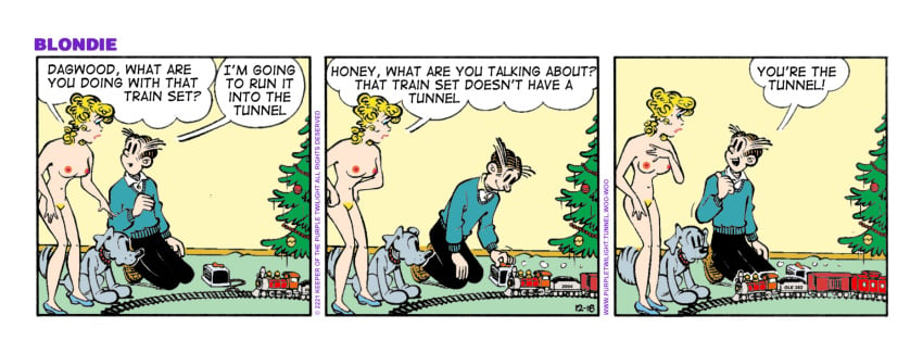 blondie_(comic) blondie_bumstead dagwood_bumstead female human tagme