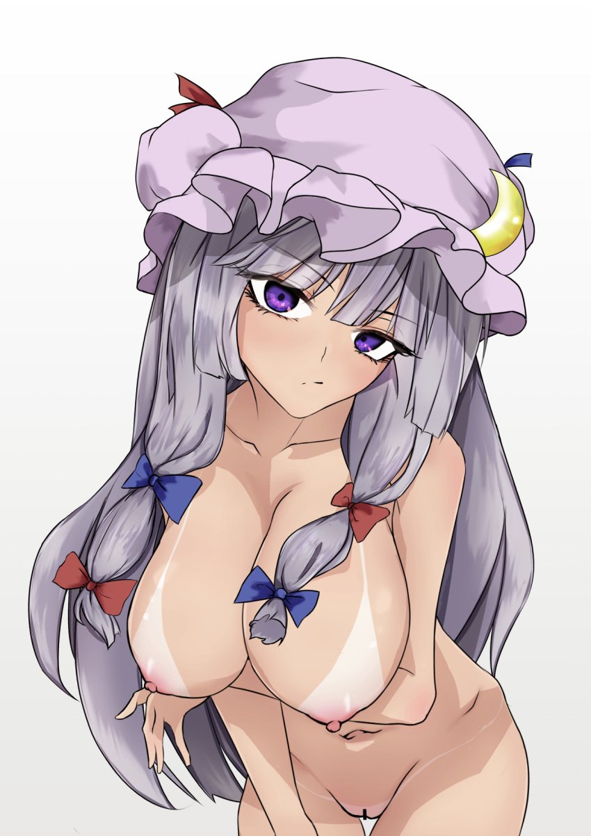 big_breasts female ohkey_now patchouli_knowledge tagme tan_body touhou