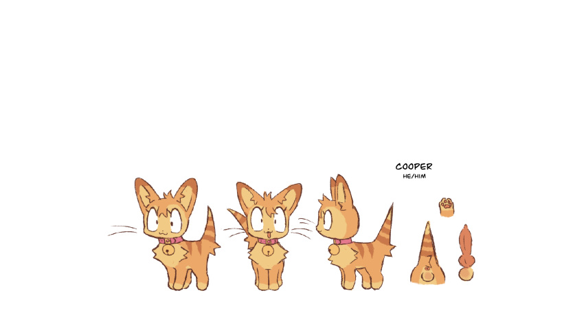 animal_genitalia animal_penis canine_genitalia canine_penis cooper_(labbit1337) domestic_cat fan_character felid feline felis feral fur genitals hi_res labbit1337 male mammal model_sheet orange_body orange_fur penis simple_background solo warriors_(cats) white_background