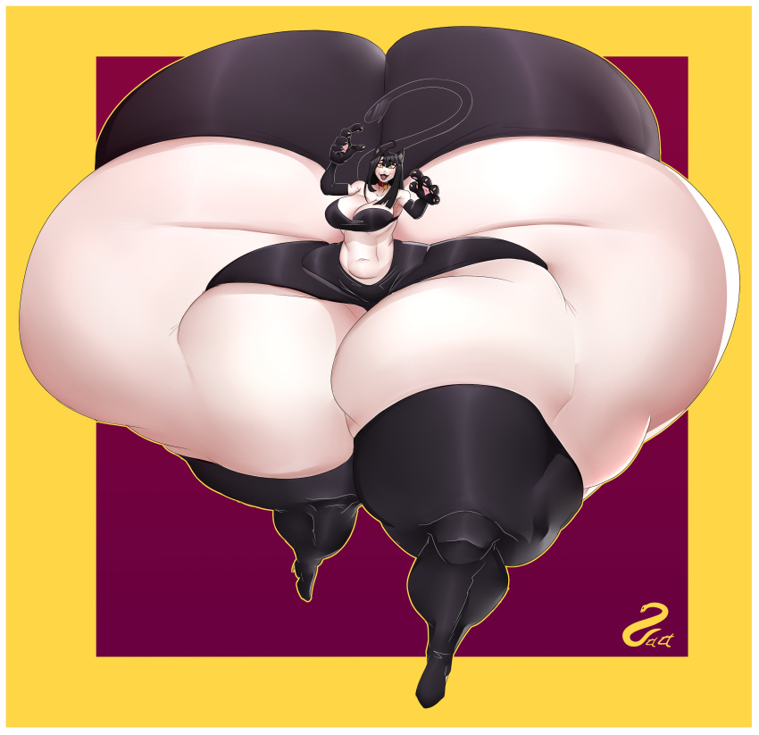 1girls :3 absurd_res ahoge alternate_species animal_humanoid ass ass_bigger_than_head bell bell_collar big_ass big_breasts big_butt big_hips big_thighs border bottom_heavy breasts butt cat_humanoid catgirl clothing collar colossal_ass digital_media_(artwork) enormous_ass enormous_butt eyeshadow felid felid_humanoid feline feline_humanoid female female_only giant_ass gigantic_ass gigantic_butt gloves hair handwear hi_res hips huge_ass huge_butt huge_hips huge_thighs humanoid hyper hyper_ass hyper_butt hyper_hips hyper_thighs indie_virtual_youtuber legwear long_body makeup mammal mammal_humanoid massive_ass massive_butt meat_wall_(body_type) midriff navel paw_gloves paws red_eyeshadow saavlewd smile solo solo_female tall thick_calves thick_thighs thigh_highs thighs thunder_thighs ujanskiy virtual_youtuber vtuber white_border