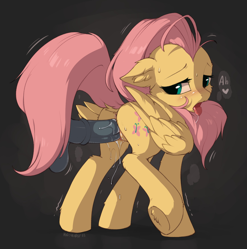 anus ass blush disembodied_penis female fluttershy_(mlp) friendship_is_magic hasbro hioshiru horsecock male male/female my_little_pony open_mouth pegasus pony pussy sex straight_hair sweat tongue tongue_out vaginal_penetration vaginal_sex