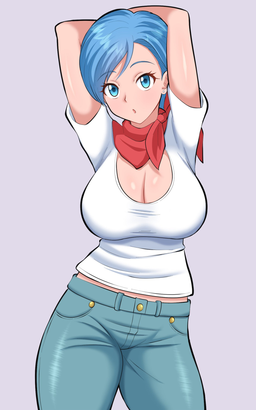 bulma_briefs dragon_ball dragon_ball_z huge_breasts kiteman442 tagme