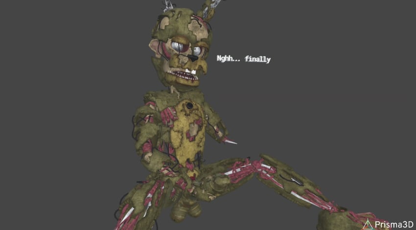 3d five_nights_at_freddy's freddy_fazbear's_pizzeria_simulator jacking_off jerkingoff moaning prisma3d scraptrap scraptrap_(fnaf) william_afton william_afton_(fnaf)