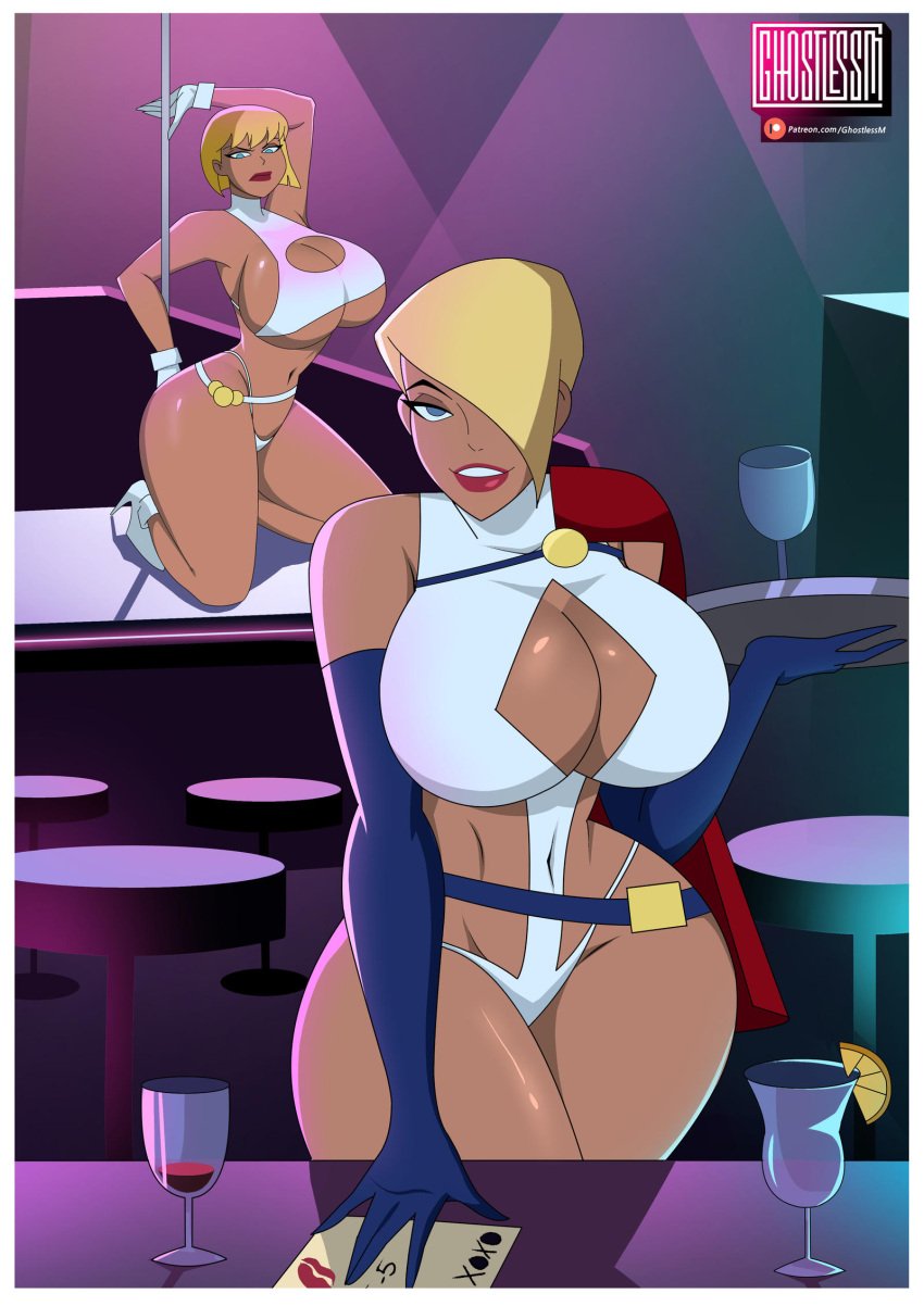 2024 2d 2girls alien alien_girl alien_look_like_human ass big_ass big_breasts blonde_hair breasts bust busty cartoon_network chest cleavage cleavage_cutout curvaceous curvy curvy_figure dc dc_comics dcau female female_only galatea ghostlessm hair_over_one_eye hero heroine hips hourglass_figure huge_breasts humanoid justice_league justice_league_unlimited kara_zor-l karen_starr kryptonian large_breasts legs light-skinned_female light_skin mature mature_female multiple_girls power_girl revealing_clothes slim_waist strip_club stripper stripper_pole superhero superheroine superman_(series) thick thick_hips thick_legs thick_thighs thighs toonami voluptuous waist waitress white_clothing wide_hips