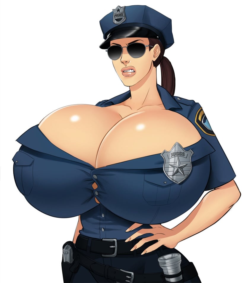 big_lips grownupjizz huge_breasts jasmine_juggs massive_breasts police police_uniform policewoman serrated12