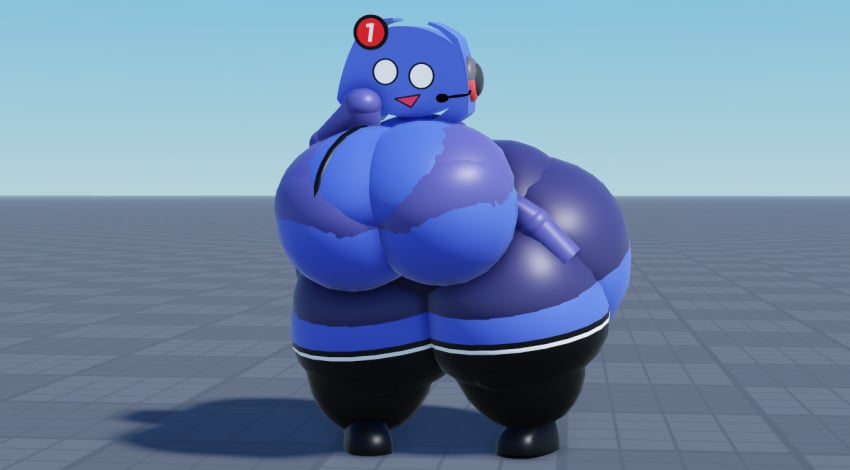 3d big_ass big_breasts clyde_(discord) discord_(app) huge_ass massive_breasts massive_butt noobplayer6677 only_female roblox robloxian tagme thick_thighs