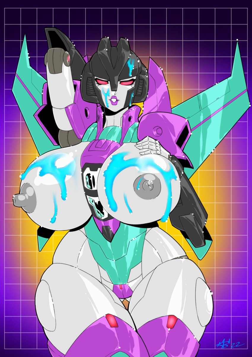 1girls alien alien_girl bimbo breasts cockpit crotch_plate cybertronian decepticon energon erect_nipples female female_focus female_only gynoid helmet highres huge_breasts jet large_breasts mad-project multicolored_body neon_grid pinup pinup_pose pose posing red_eyes seductive seductive_look seductive_smile seeker_(transformers) slipstream solo solo_female solo_focus standing synthwave thick thick_thighs thigh_gap transformers transformers_animated vaporwave wet wet_body wide_hips wings