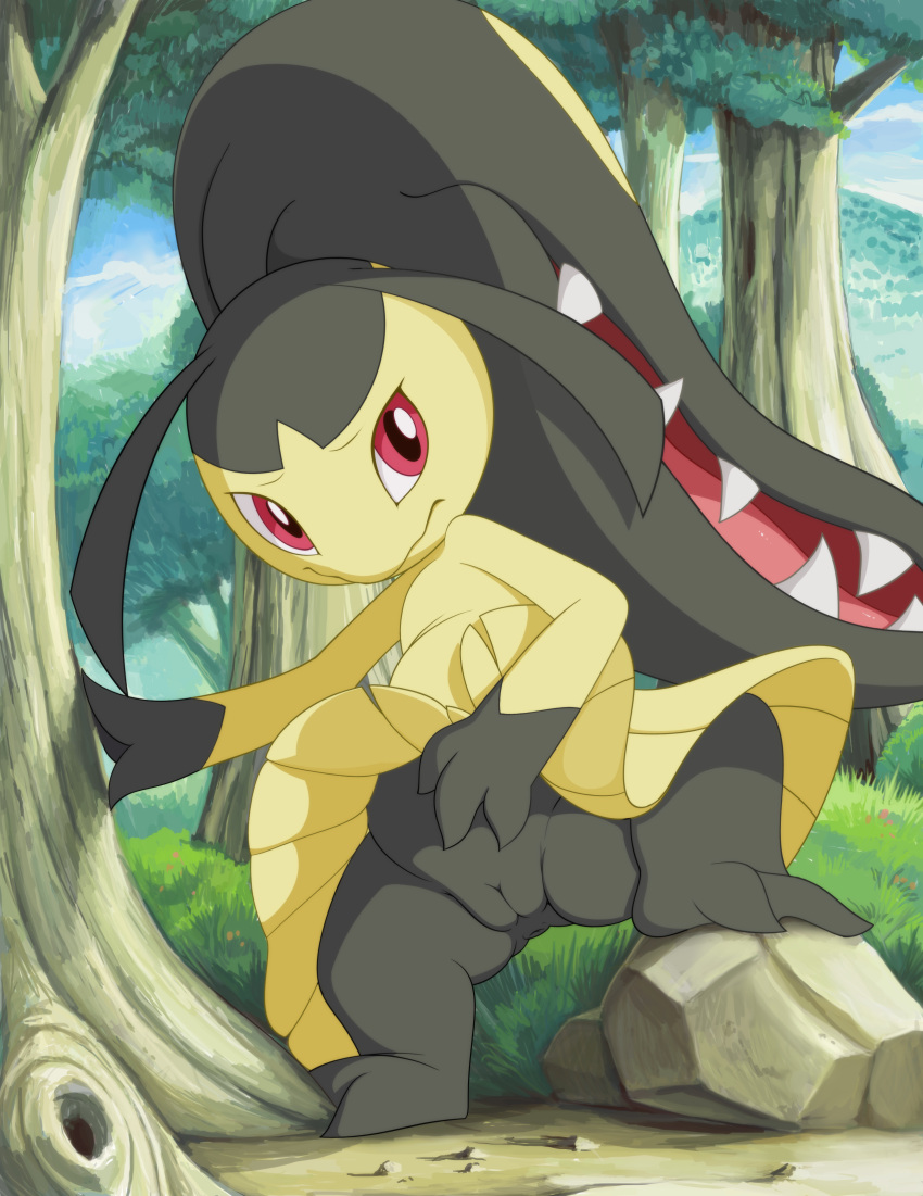 1girls anus female female_only mawile nintendo pokemon pokemon_(species) pussy solo tricksta