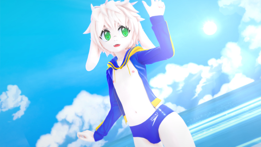 1boy 3d anthro anthro_male anthro_only asriel asriel_dreemurr beach body_fur bulge caprine furry furry_male furry_only fusionxglave green_eyes hoodie humanoid humanoid_male humanoid_only male male_focus male_furry male_only male_swimwear mammal mammal_humanoid mikumikudance solo solo_focus speedo sun swimsuit swimwear undertale_(series)