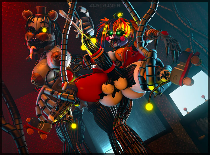 1futa 1girls 3d 3d_(artwork) anal animatronic arcade_machine baby_(fnafsl) balls big_ass big_balls big_breasts big_butt big_penis big_thighs breasts circus_baby circus_baby_(fnaf) claws cosmic_trance cum dominant_female ejaculation entangled excessive_cum female female_domination five_nights_at_freddy's five_nights_at_freddy's_6 freddy_fazbear's_pizzeria_simulator futa_focus futa_penetrated futanari glowing glowing_eyes glowing_nipples green_eyes gynomorph hat heart-shaped_pupils heart_eyes huge_breasts huge_cock intersex large_ass large_breasts large_penis large_thighs long_nails metal_hair metallic metallic_body metallic_hair molten_freddy multi_tongue naked nude penetration penis pleasure_face pussy restrained robot roller_skates rollerblades rollerskates scrap_baby scrap_baby_(cosmic_trance) scrap_baby_(fnaf) sfm sharp_claws sharp_teeth snake_tongue source_filmmaker split_tongue thick_penis thick_thighs thighs tongue top_hat tophat underboob vagina watermark wire wires yellow_eyes zentaisfm