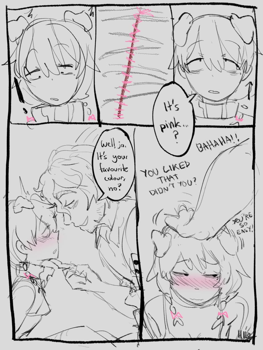 1boy1girl boyfriend_to_death comic comic_page female guro male masochism oc orginal_character puppy puppygirl scars sealwool self_harm self_insert strade