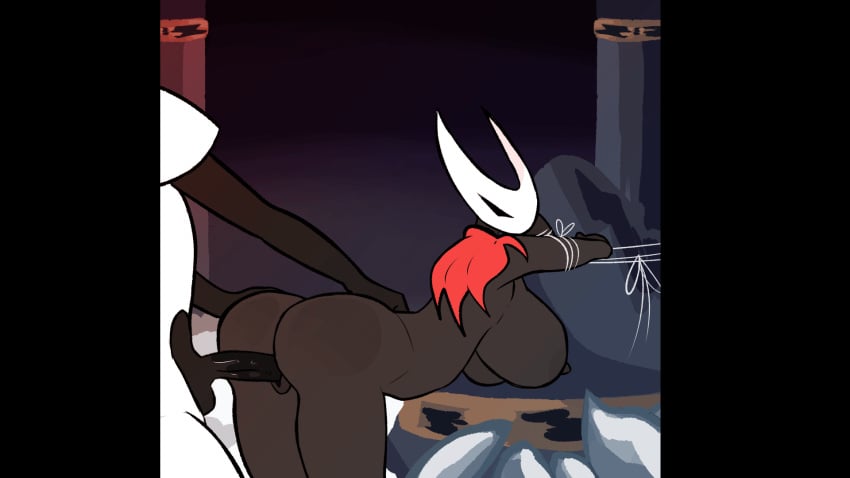 1futa 1girls animated anthro anthro_on_anthro bug faceless faceless_character faceless_futanari from_behind futa_on_female futanari gif hollow_knight hornet_(hollow_knight) lace_(hollow_knight) lesbian_sex silksong standing viperzcorner yuri