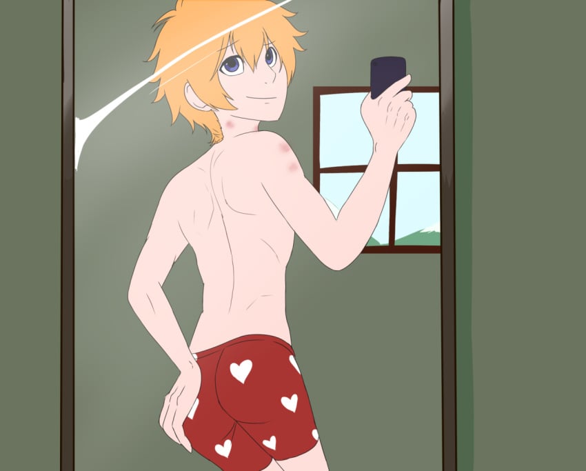 aged_up ass boxers gay hickeys kenny_mccormick selfie south_park twink yamikaisu