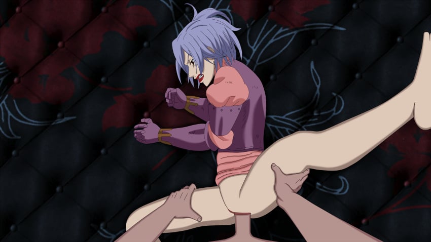 angry armor blue_hair clenched_teeth clothed clothed_female clothed_female_nude_male clothed_sex demiurge666 forced jericho_(nanatsu_no_taizai) leg_up lipstick medieval nanatsu_no_taizai on_bed rape red_eyes seven_deadly_sins sex spread_legs vaginal_penetration vaginal_sex