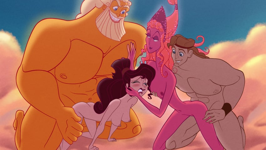 2boys 2girls accurate_art_style age_difference ambiguous_penetration areolae blonde_hair blue_eyes blush brown_hair clenched_teeth completely_nude completely_nude_female completely_nude_male disney doggy_style drpizzaboi1 fake_screenshot father female female_penetrated foursome god goddess hanging_breasts hera_(hercules) hercules_(character) hercules_(disney) husband_and_wife incest light-skinned_female light_skin long_hair looking_at_another male male/female male_penetrating mature_female medium_breasts megara milf mother mother_and_son muscular muscular_male nipples older_female older_male older_penetrating_younger on_model one_eye_closed partner_swap pink_skin size_difference skinny small_breasts son son_penetrating_mother style_emulation style_imitation style_parody stylized swingers thin thin_arms thin_female thin_waist wife_swap younger_female younger_male younger_penetrating_older zeus zeus_(hercules)