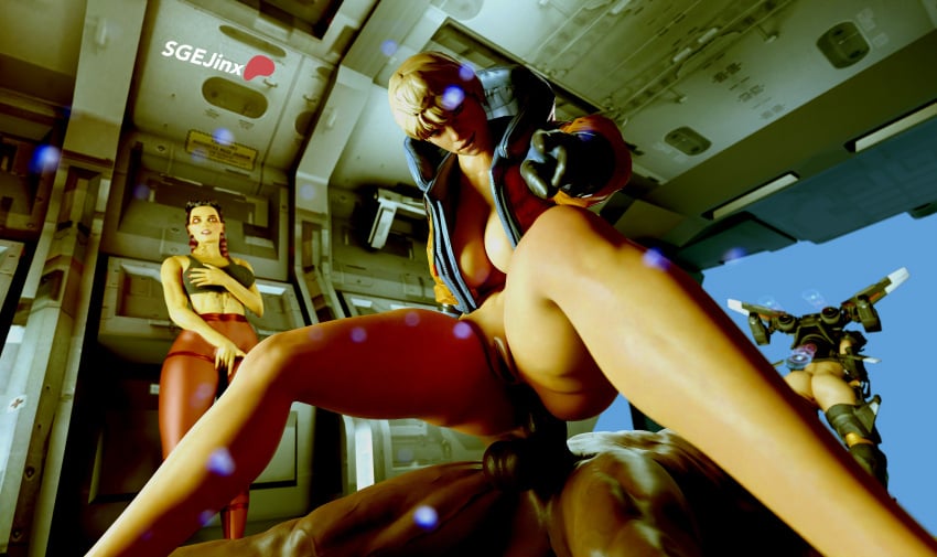 1boy 2girls 3d 3d_render 3girls aiming aircraft anal anal_insertion apex_legends ass backlighting bangs bare_legs battle black_gloves black_hair blender blender_(software) blender_cycles blonde_hair blue_eyes blue_sky blurry boots breast_grab breasts brown_hair clothed_female_nude_male clothing cockpit cropped_jacket dark-skinned_male dark_skin depth_of_field dropship energy_gun english_language english_text female fingering fingering_self fingerless_gloves footwear foreshortening gloves groping gun handgun high_resolution holding holding_gun holding_object holding_weapon insertion interracial interracial_sex jacket large_ass large_breasts latina leather leather_jacket legs lens_flare light-skinned_female light_skin lighting loba loba_(apex_legends) looking_at_viewer looking_down male masturbation mecha medium_breasts multiple_girls natalie_paquette navel nude nude_male open_clothes open_jacket open_mouth pantyhose patreon_logo perspective pointing pointing_at_viewer pov realistic respawn_entertainment retro_artstyle rifle science_fiction sex sgejinx_(artist) ship short_hair short_hair_with_long_locks sky skydiving smile sniper_rifle solo_focus spread_legs squatting sunglasses text thighs twitter_username vagina valkyrie_(apex_legends) very_high_resolution wattson_(apex_legends) weapon