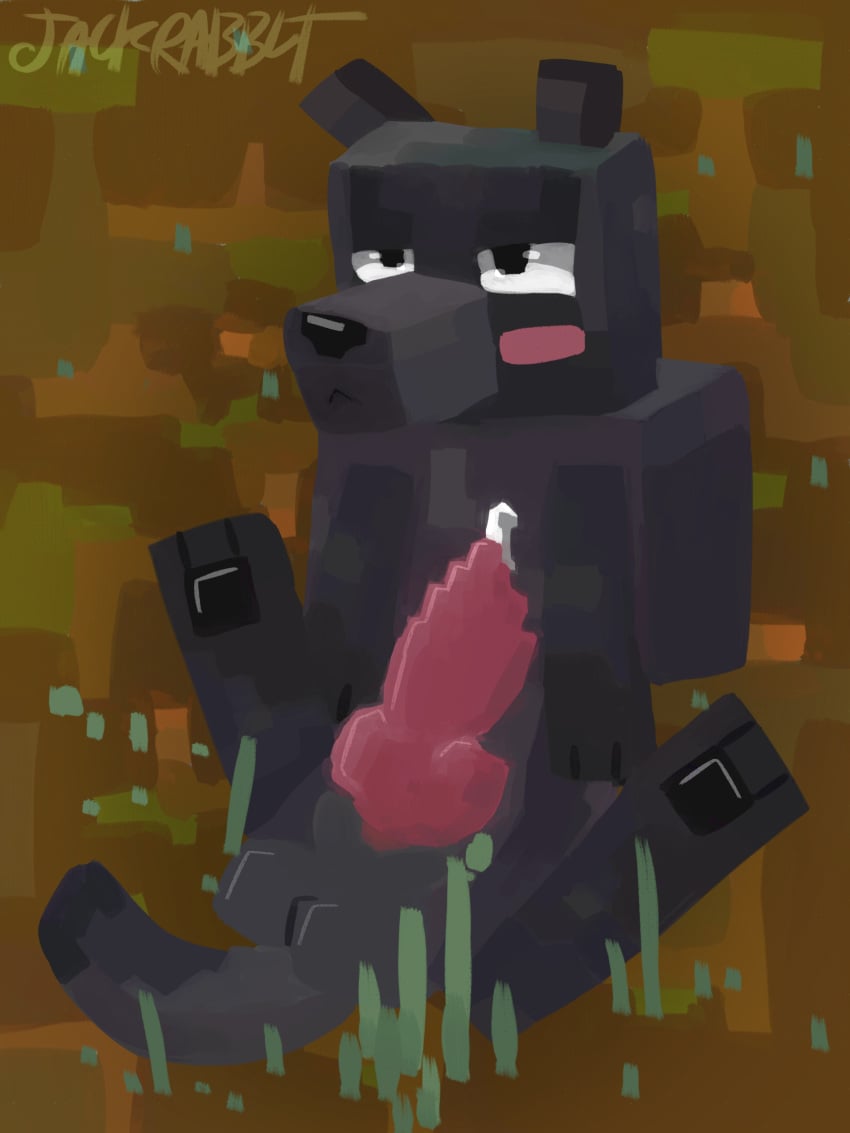 2024 :< absurd_res animal_genitalia animal_penis balls black_body black_eyes black_fur black_nose black_pawpads black_wolf_(minecraft) blush bodily_fluids canid canine canine_genitalia canine_penis canis detailed_background digital_media_(artwork) digital_painting_(artwork) dirt_floor feral fur gay gay_male genital_fluids genitals glistening glistening_balls glistening_eyes glistening_genitalia glistening_nose glistening_pawpads glistening_penis grass hi_res hybrid jackrabbit_(artist) knot looking_up male mammal microsoft minecraft mojang pawpads penis plant precum shaded shadow sheath signature simplified_pawpads solo tail the_black_wolf_(minecraft) wolf wolf_(minecraft) wolf_black_(minecraft) wolfdog xbox_game_studios