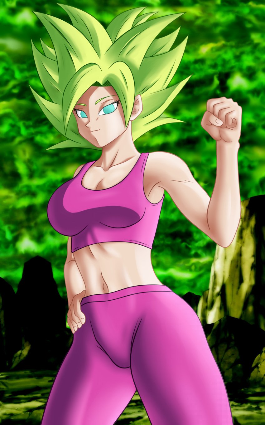 dragon_ball dragon_ball_super female female_saiyan fusion kefla legendary_super_saiyan potara_earrings soul-z super_saiyan super_saiyan_2 tournament_of_power universe_6/universe_7