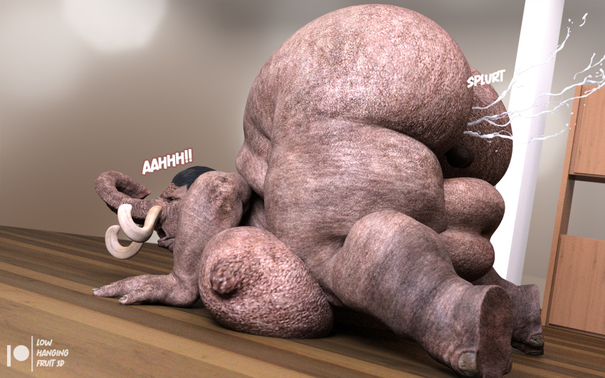 3d anthro bbw big_ass big_balls big_belly big_breasts butt_focus cum cum_in_pussy cum_inside cumshot daz3d daz_studio disembodied_penis elephant female furry gertrude_pachyderm_(lhf3d) gray_hair larger_female lowhangingfruit3d_(artist) male/female mammal mature mature_female mature_woman nude nude_female obese obese_anthro obese_female old older_female overweight penis sex sex_from_behind ssbbw thick thick_ass thick_thighs trunk wide_hips