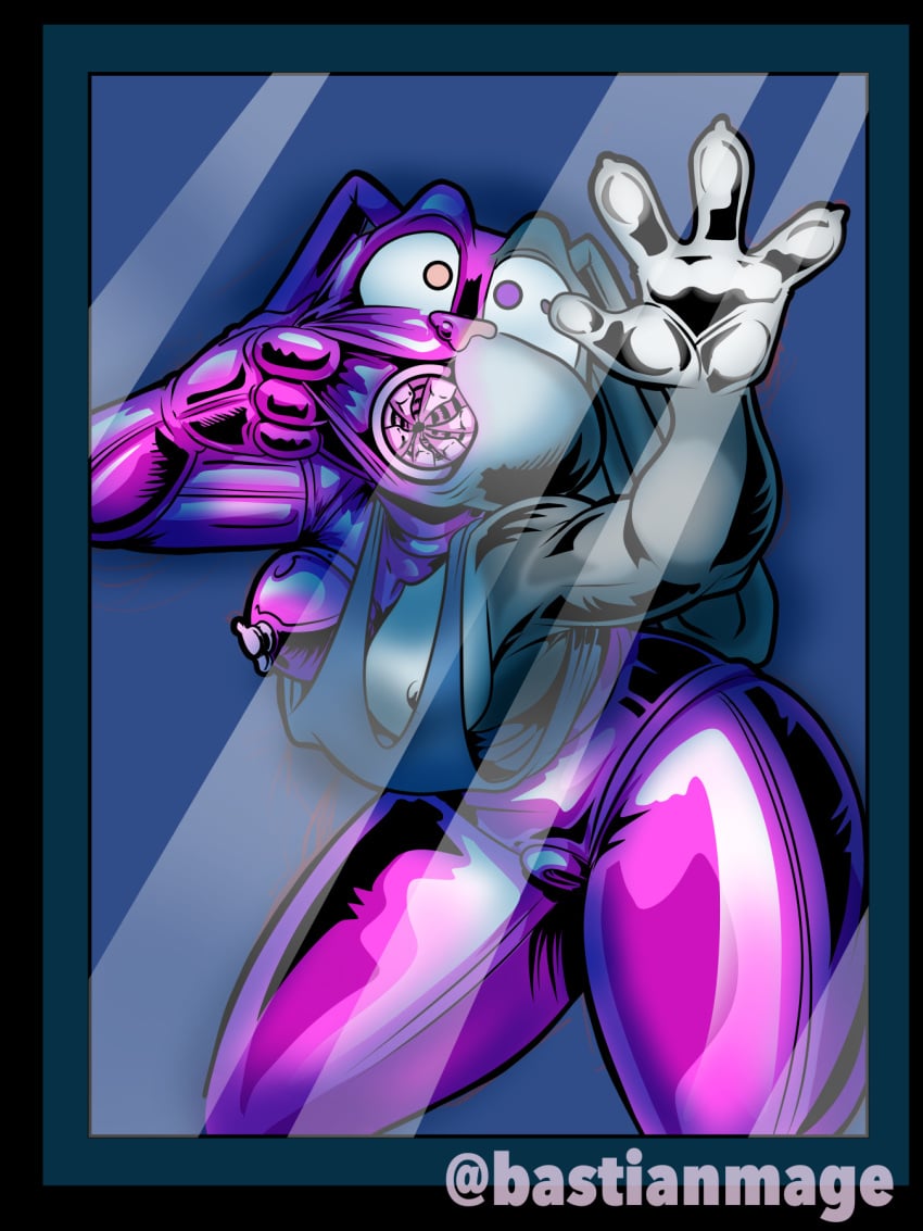 2023 4_fingers animate_inanimate anthro anthro_to_inanimate bastianmage breasts clothing digital_media_(artwork) disney female fingers genitals glistening glistening_body hi_res inanimate_transformation inflatable judy_hopps lagomorph leporid living_inflatable looking_up mammal nipples nozzle open_mouth pussy rabbit sex_doll_transformation solo surprise transformation valve_nipple zootopia