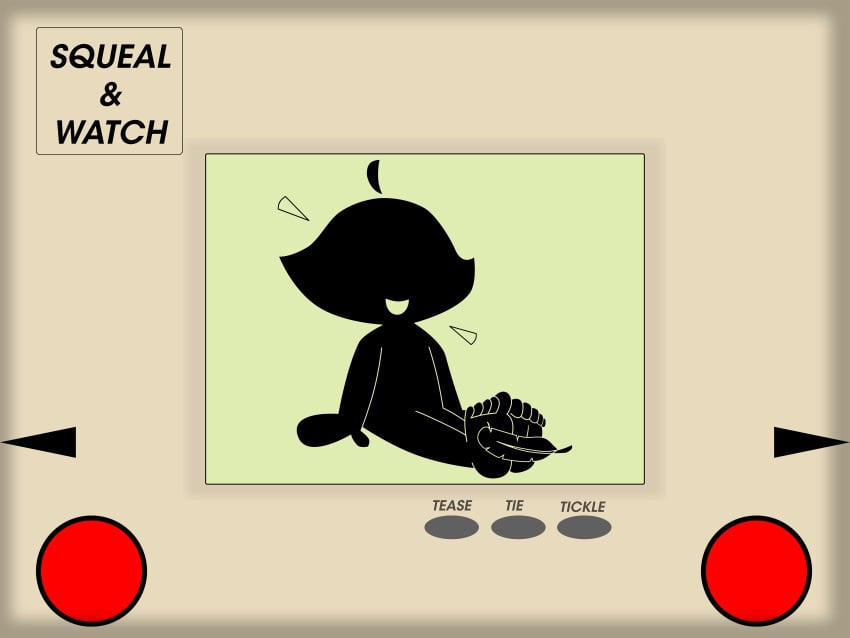 animated feet foot_fetish foot_focus game_and_watch gif itsme210 ms._game_and_watch nintendo tickle_torture tickling tickling_feet