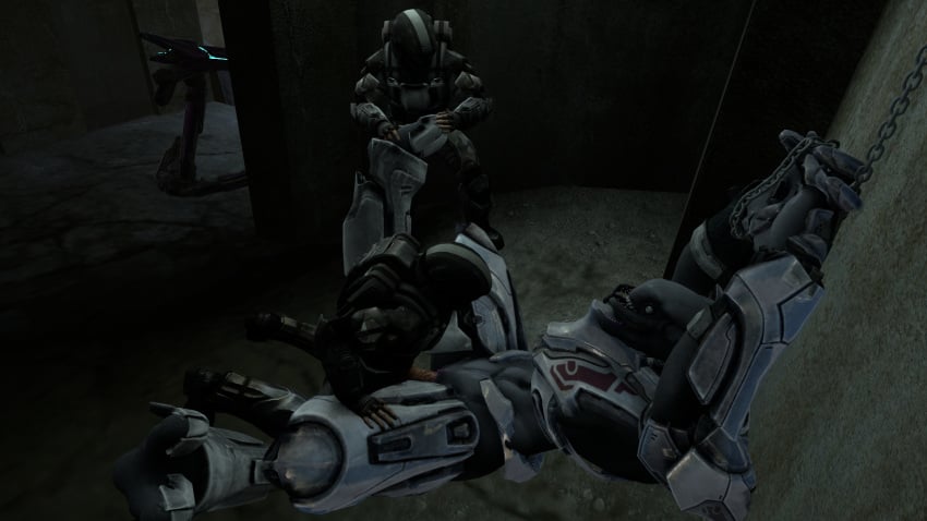 1girls 2boys 3d 3d_(artwork) abs alien alien_girl armor armored_boots armored_gloves ass chained chains elite_(halo) feet feet_up female female_focus female_penetrated female_sangheili gangbang gangrape halo halo_(game) halo_(series) halo_3 halo_reach helmet human humanoid_penis laarian legs legs_spread legs_up male male/female male_penetrating marine mask masked masked_male microsoft military military_hat military_jacket military_uniform missionary missionary_position odst penetration penis penis_in_pussy pussy rape raped sangheili sex side_view source_filmmaker thick_ass thick_legs thick_thighs thighhighs thighs uncensored unsc_marine vest video_games xbox_game_studios