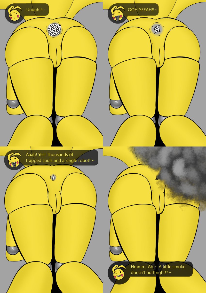 absurd_res anal anal_vore animatronic anthro anus ass avian big_butt butt_focus fart female five_nights_at_freddy's five_nights_at_freddy's_2 furaffinity genitals group hi_res humanoid justwhite machine macro mass_vore micro pussy robot scottgames thick_thighs toy_chica_(fnaf) video_games vore