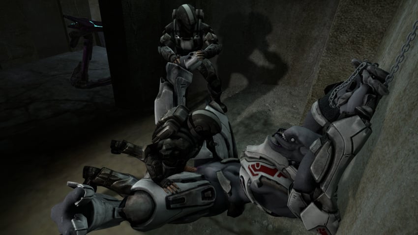 1girls 2boys 3d 3d_(artwork) abs alien alien_girl armor armored_boots armored_gloves ass chained chains elite_(halo) feet feet_up female female_focus female_penetrated female_sangheili gangbang gangrape halo halo_(game) halo_(series) halo_3 halo_reach helmet human humanoid_penis laarian legs legs_spread legs_up male male/female male_penetrating marine mask masked masked_male microsoft military military_hat military_jacket military_uniform missionary missionary_position odst penetration penis penis_in_pussy pussy rape raped sangheili sex side_view source_filmmaker thick_ass thick_legs thick_thighs thighhighs thighs uncensored unsc_marine vest video_games xbox_game_studios