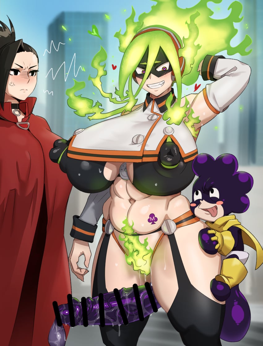 1boy 2022 2girls abs angry angry_face armpit_hair balls big_balls big_breasts blush branded branding_mark breasts burnin_(my_hero_academia) censored cheating cheating_husband chubby_female clothing cuckold cuckquean erect_nipples female female_armpit_hair female_focus female_pubic_hair femsub flaming_hair flippant_male fully_clothed grin hairy_armpits hairy_pussy happy heart hi_res horny huge_ass huge_breasts huge_cock human hyper hyper_penis jealous kamiji_moe kunaboto large_breasts large_penis legs male male/female maledom mineta_minoru minoru_mineta moe_kamiji momo_yaoyorozu my_hero_academia netorare nipples ntr penis pubic_hair public pussy pussy_hair pussy_juice reverse_netorare shounen_jump size_difference small_but_hung small_dom_big_sub smaller_male submissive_female tattoo thick_thighs utter_domination venus_body yaoyorozu_momo