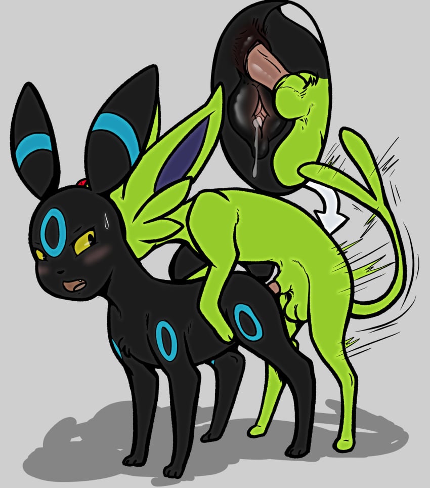 anal duo eeveelution espeon female feral feral_on_feral hi_res male male/female nintendo pokémon_(species) pokemon pokemon_(species) suns_(artist) umbreon video_games