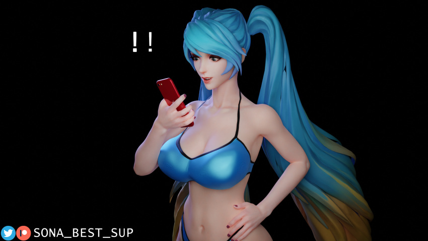 artist_name artist_signature blue_eyes blue_hair bra league_of_legends sona_best_sup sona_buvelle