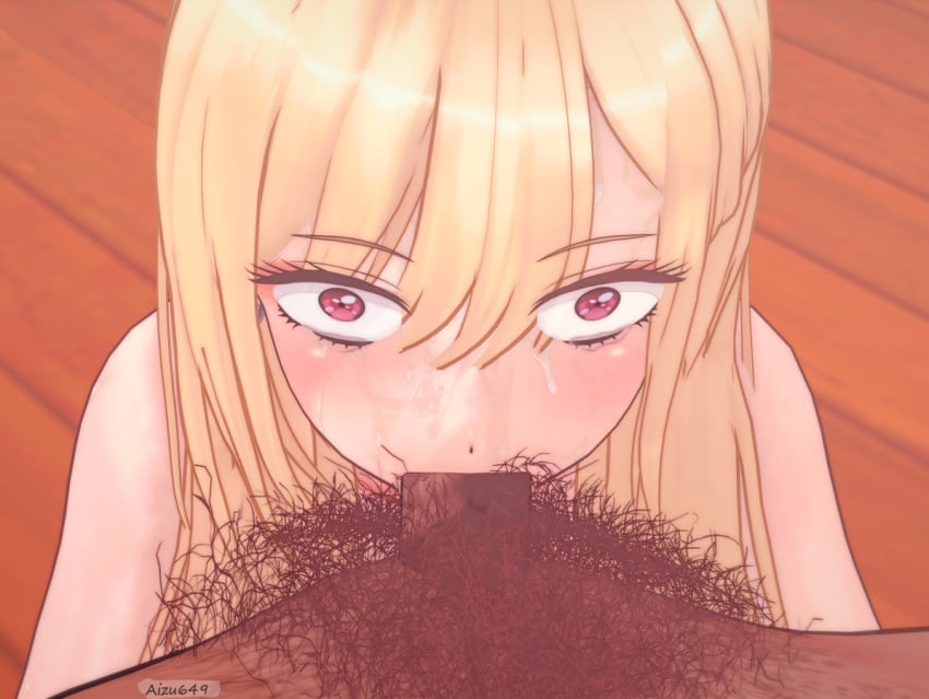 1boy 1girls 3d 3d_(artwork) age_difference aizu649 bangs blonde_hair blowjob blush blushing cum cum_in_mouth cum_in_throat cumshot cumshot_in_mouth deepthroat excessive_pubic_hair eye_contact eyelashes fat_man fellatio female gag gagging gyaru hairy hairy_balls hairy_chest hairy_male hetero irrumatio kitagawa_marin long_hair male male/female male_pubic_hair netorare old_man older_male older_man_and_teenage_girl oral penis petite pink_eyes pov pov_blowjob prostitution pubic_hair red_eyes schoolgirl shocked shocked_expression size_difference sono_bisque_doll_wa_koi_wo_suru straight surprised surprised_expression teenager tight_throat topless ugly_man wide-eyed younger_female