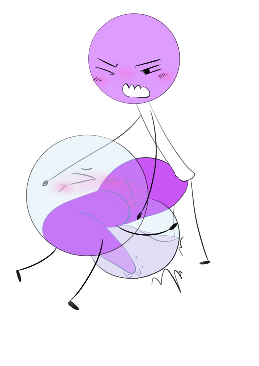 battle_for_dream_island big_penis bubble bubble_(bfdi) cum cum_in_mouth cumflation enormous_penis hyper_penis inflation lollipop lollipop_(bfdi) object_shows oral oral_sex seiko-yume sex