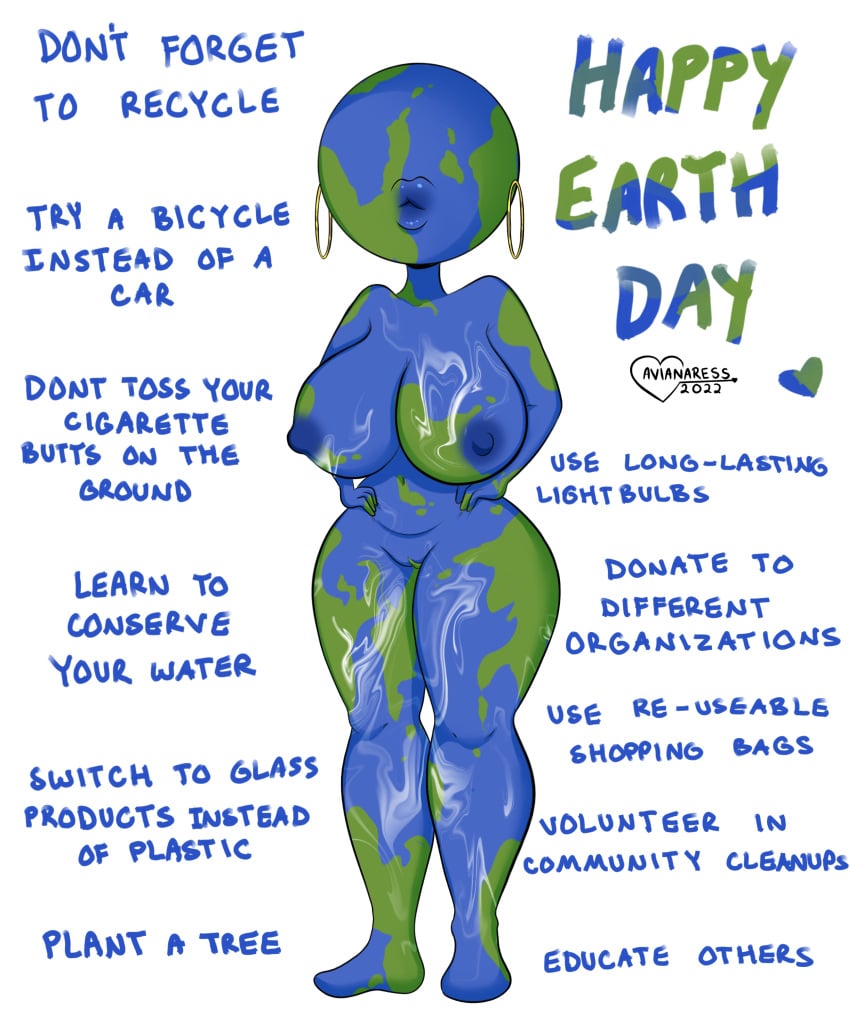 1girls 2022 5:6 absurd_res anthro anthrofied avianaress big_breasts big_hips big_lips biped blue_body breasts completely_nude curvy dated duckface ear_piercing ear_ring earrings earth earth-chan earth_day earth_girl earth_head earth_woman elemental_creature elemental_humanoid english_text eyeless female female_only front_view full_body genitals green_skin hands_on_hips hi_res hoop_earrings hoops humanoid knees large_breasts lips nipples nude nude_female nudity piercing pinup planet planet_girl planet_head plantigrade pose pouty_lips pussy round_head self_upload shaved_pussy simple_background solo standing text thick_thighs thighs thin_neck voluptuous voluptuous_female white_background wide_hips